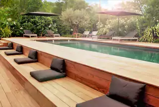 Swimming Pool With Deck